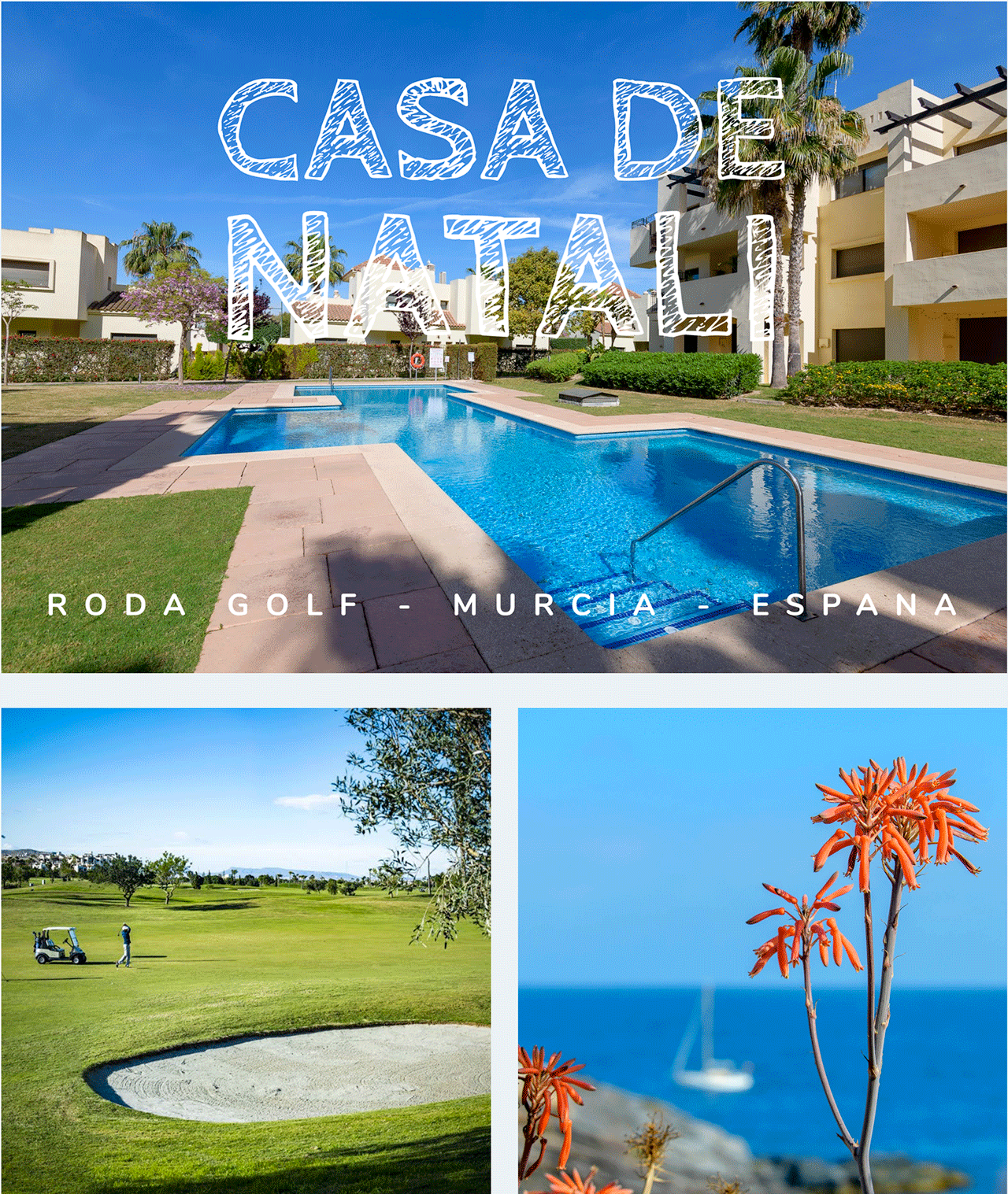 Casa de Natali : bel appartement à louer à Roda Golf - Murcia - Spain